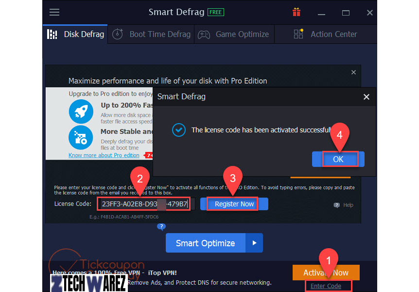 Descargar IObit Smart Defrag Pro v10.1.0.419 Portable 2025