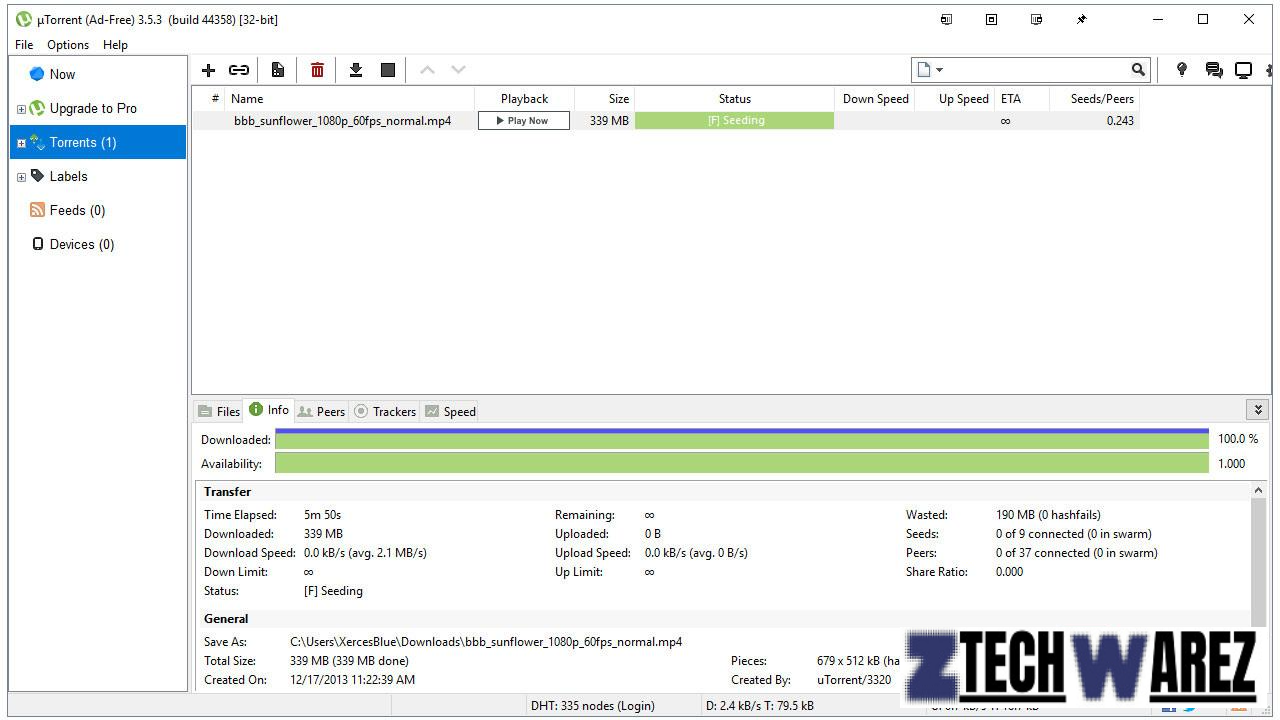 uTorrent Pro v3.6.0 Gratis Para Pc Full Version With Crack